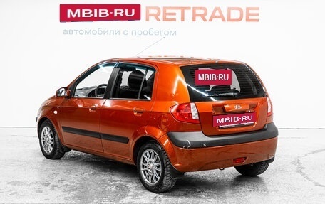 Hyundai Getz I рестайлинг, 2007 год, 545 000 рублей, 7 фотография