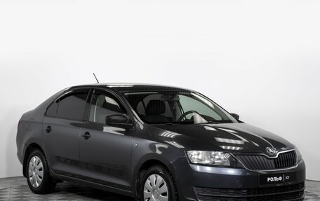 Skoda Rapid I, 2014 год, 845 000 рублей, 3 фотография