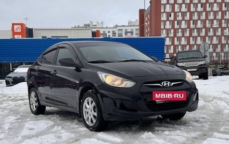 Hyundai Solaris II рестайлинг, 2011 год, 590 000 рублей, 3 фотография