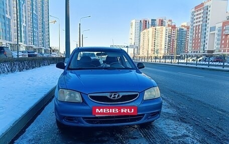 Hyundai Accent II, 2007 год, 350 000 рублей, 2 фотография