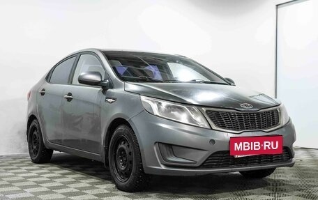 KIA Rio III рестайлинг, 2012 год, 499 000 рублей, 3 фотография