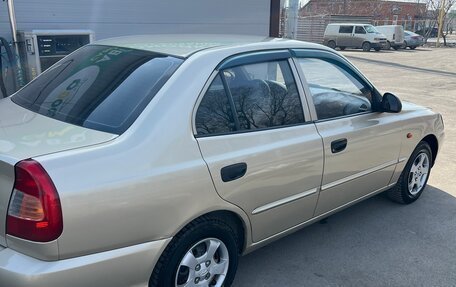 Hyundai Accent II, 2004 год, 485 000 рублей, 10 фотография