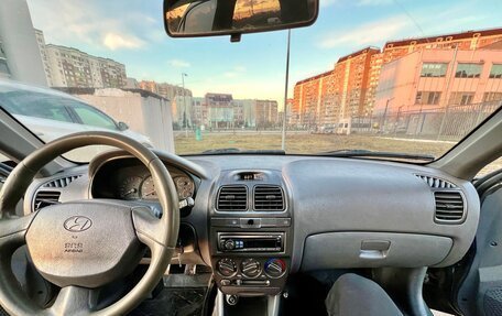 Hyundai Accent II, 2004 год, 135 000 рублей, 9 фотография