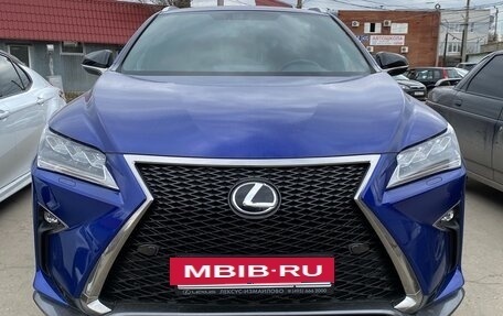 Lexus RX IV рестайлинг, 2018 год, 5 550 000 рублей, 2 фотография