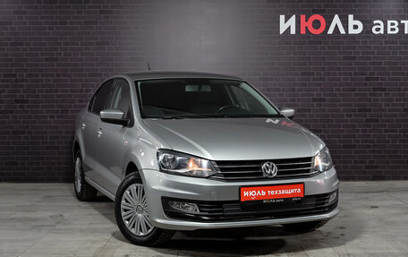 Volkswagen Polo VI (EU Market), 2018 год, 1 345 000 рублей, 3 фотография