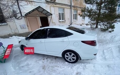 Hyundai Solaris II рестайлинг, 2011 год, 850 000 рублей, 1 фотография