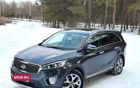 KIA Sorento III Prime рестайлинг, 2016 год, 2 985 000 рублей, 2 фотография