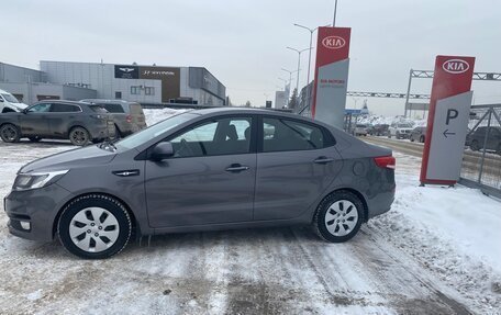 KIA Rio III рестайлинг, 2015 год, 1 400 000 рублей, 23 фотография