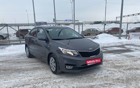 KIA Rio III рестайлинг, 2015 год, 1 400 000 рублей, 30 фотография