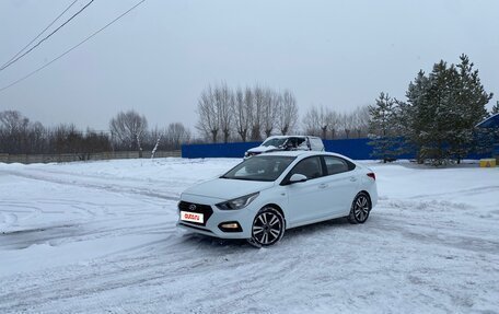 Hyundai Solaris II рестайлинг, 2017 год, 1 360 000 рублей, 14 фотография