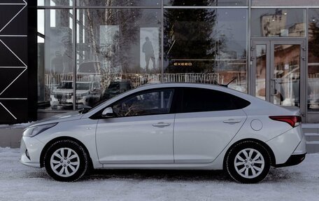 Hyundai Solaris II рестайлинг, 2021 год, 1 410 000 рублей, 8 фотография