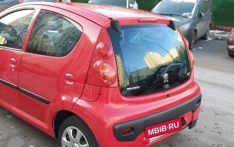 Peugeot 107 I рестайлинг, 2011 год, 520 000 рублей, 5 фотография