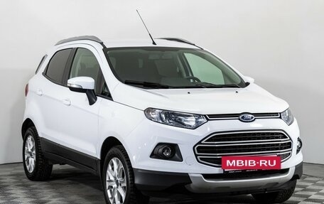 Ford EcoSport, 2015 год, 1 129 000 рублей, 3 фотография