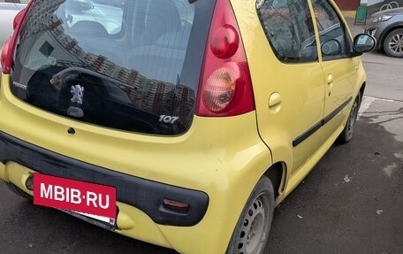 Peugeot 107 I рестайлинг, 2008 год, 250 000 рублей, 13 фотография