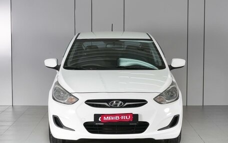 Hyundai Solaris II рестайлинг, 2011 год, 949 000 рублей, 3 фотография