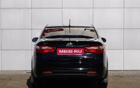 KIA Rio III рестайлинг, 2013 год, 939 000 рублей, 4 фотография