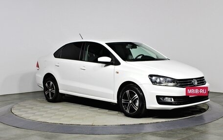 Volkswagen Polo VI (EU Market), 2016 год, 1 147 000 рублей, 3 фотография