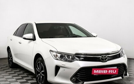 Toyota Camry, 2016 год, 2 249 000 рублей, 3 фотография