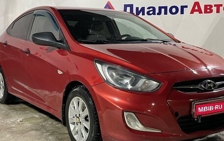 Hyundai Solaris II рестайлинг, 2011 год, 520 000 рублей, 1 фотография