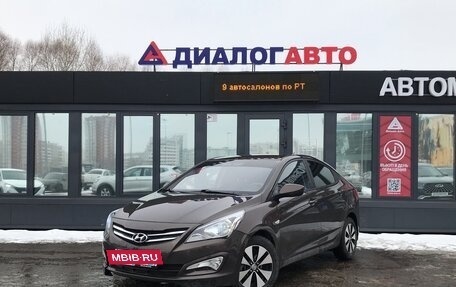 Hyundai Solaris II рестайлинг, 2014 год, 960 000 рублей, 2 фотография