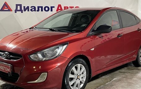 Hyundai Solaris II рестайлинг, 2011 год, 520 000 рублей, 3 фотография