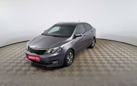 KIA Rio III рестайлинг, 2016 год, 1 120 000 рублей, 1 фотография