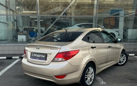 Hyundai Solaris II рестайлинг, 2011 год, 730 000 рублей, 5 фотография