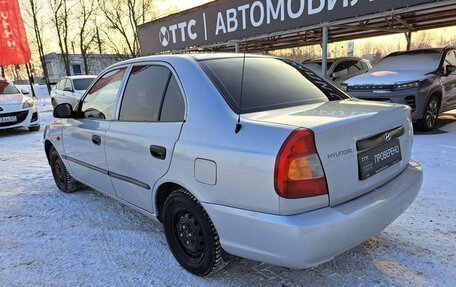 Hyundai Accent II, 2007 год, 280 000 рублей, 10 фотография