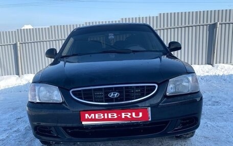 Hyundai Accent II, 2007 год, 385 000 рублей, 1 фотография