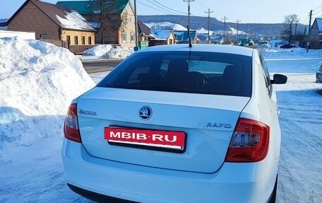 Skoda Rapid I, 2014 год, 1 050 000 рублей, 6 фотография