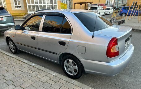 Hyundai Accent II, 2008 год, 18 фотография