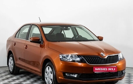 Skoda Rapid I, 2017 год, 1 149 000 рублей, 3 фотография