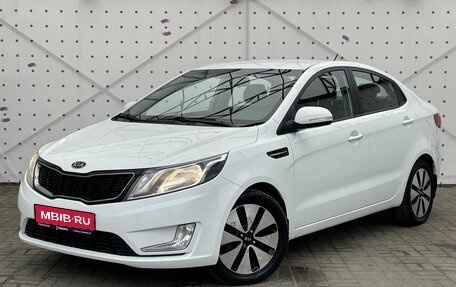 KIA Rio III рестайлинг, 2014 год, 1 090 000 рублей, 1 фотография