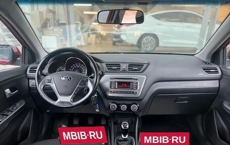 KIA Rio III рестайлинг, 2016 год, 850 999 рублей, 9 фотография