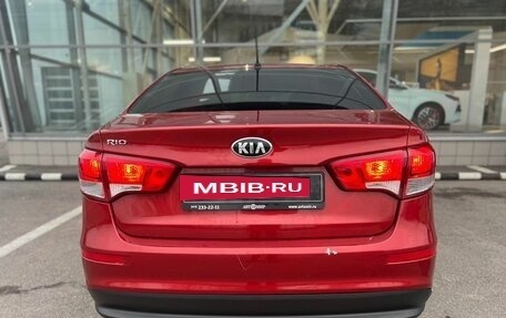 KIA Rio III рестайлинг, 2016 год, 850 999 рублей, 6 фотография