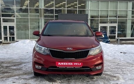 KIA Rio III рестайлинг, 2016 год, 1 050 000 рублей, 2 фотография