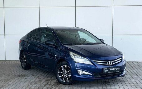 Hyundai Solaris II рестайлинг, 2015 год, 1 149 000 рублей, 3 фотография