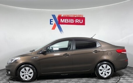 KIA Rio III рестайлинг, 2015 год, 1 019 000 рублей, 7 фотография