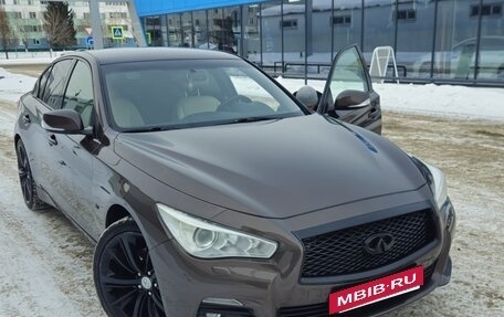 Infiniti Q50 I рестайлинг, 2015 год, 2 050 000 рублей, 14 фотография