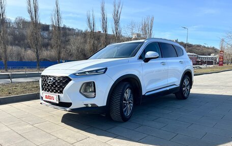 Hyundai Santa Fe IV, 2018 год, 3 220 000 рублей, 4 фотография