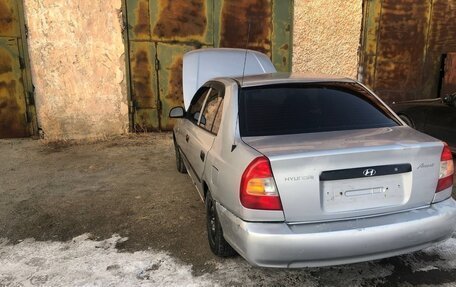 Hyundai Accent II, 2005 год, 200 000 рублей, 10 фотография