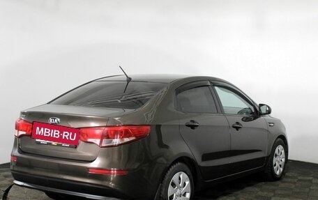 KIA Rio III рестайлинг, 2015 год, 1 250 000 рублей, 5 фотография