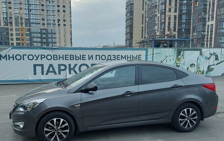 Hyundai Solaris II рестайлинг, 2015 год, 1 250 000 рублей, 4 фотография