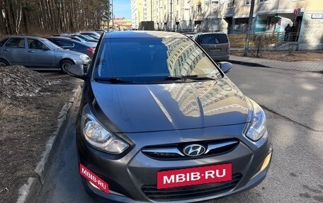 Hyundai Solaris II рестайлинг, 2012 год, 960 000 рублей, 14 фотография