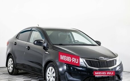 KIA Rio III рестайлинг, 2014 год, 799 000 рублей, 3 фотография