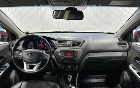 KIA Rio III рестайлинг, 2013 год, 955 000 рублей, 21 фотография