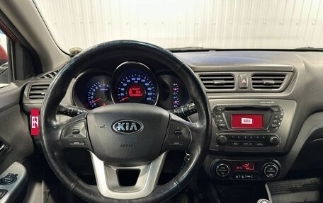 KIA Rio III рестайлинг, 2013 год, 955 000 рублей, 22 фотография