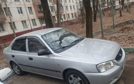 Hyundai Accent II, 2005 год, 449 000 рублей, 6 фотография