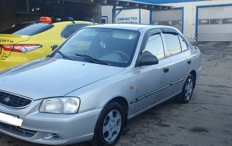 Hyundai Accent II, 2005 год, 449 000 рублей, 11 фотография