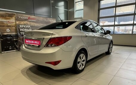 Hyundai Solaris II рестайлинг, 2015 год, 1 200 000 рублей, 4 фотография